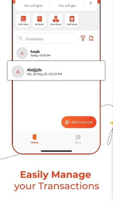 Zrzuty ekranu Digi Khata Pro