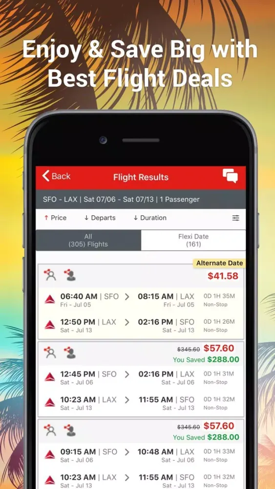 Captures d'écran de FlyEx - The Best Flight Deals