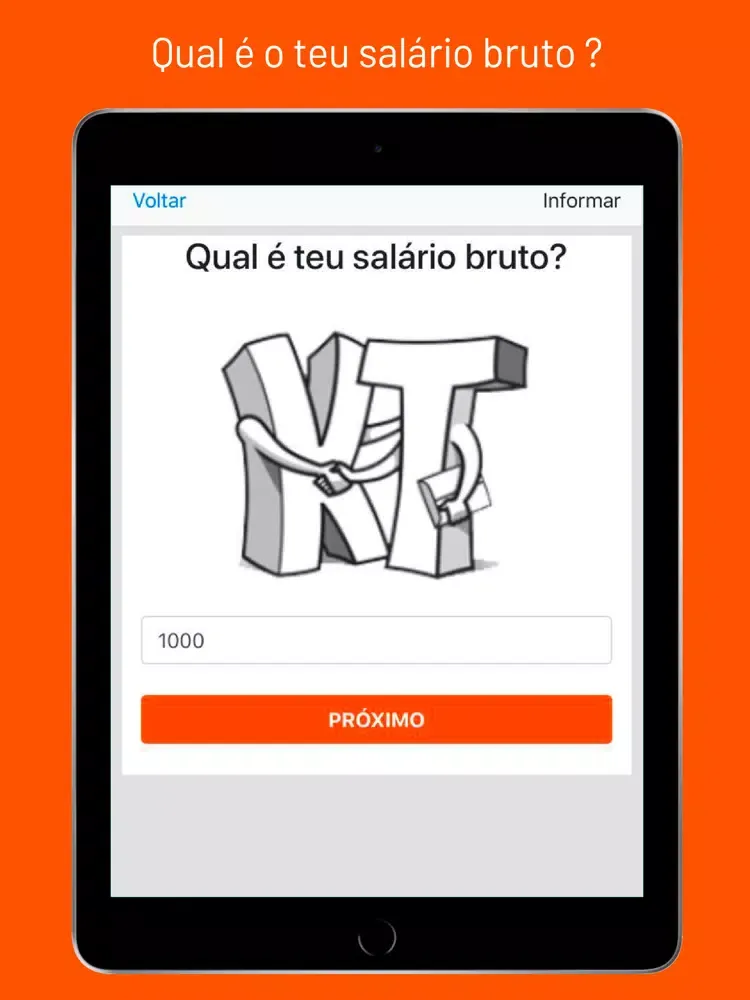 Kmaist uma justa contratação iPad  स्क्रीनशॉट