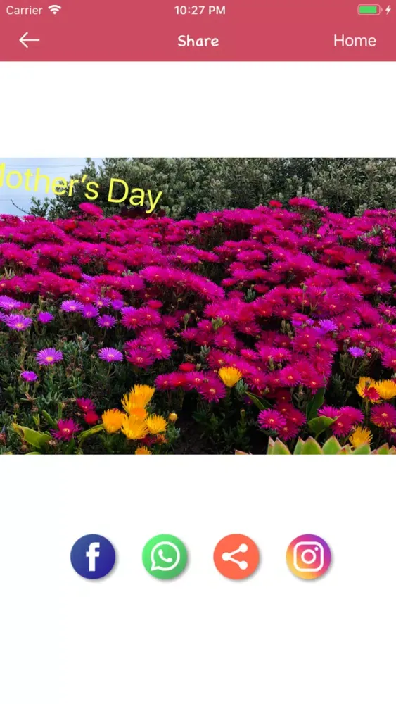 Capturas de pantalla de Mother's day Frames&Sticker