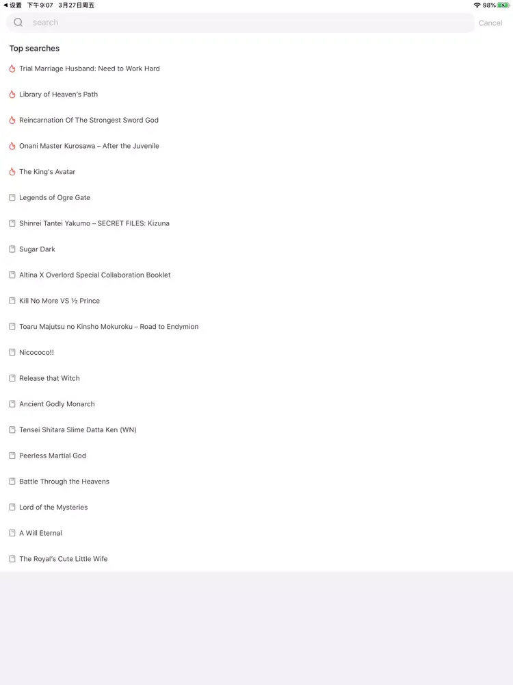 Novelbox-Read Books & Stories iPad  স্ক্রিনশট