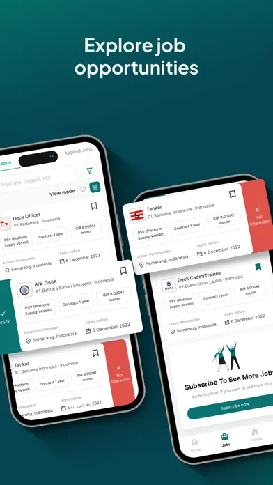 OnBoard Crew App Screenshots