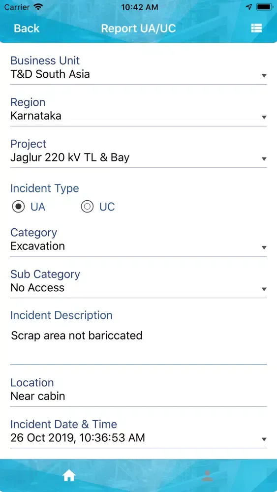 Raksha - EHS Digital Platform Screenshots