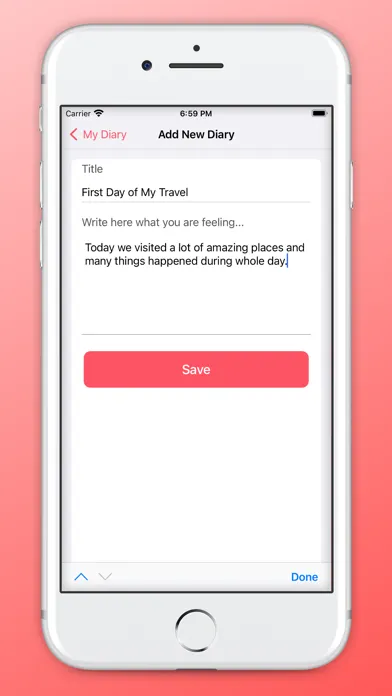 Diary - Secret Note With Lock Screenshots