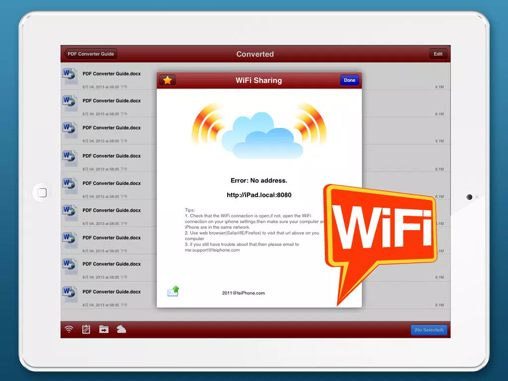 Capturas de pantalla de PDF Office Converter - for PDF to MS Word edition iPad 