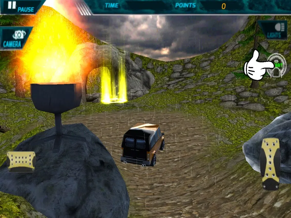 Captures d'écran de 4X4 Offroad Mountain Driving iPad 