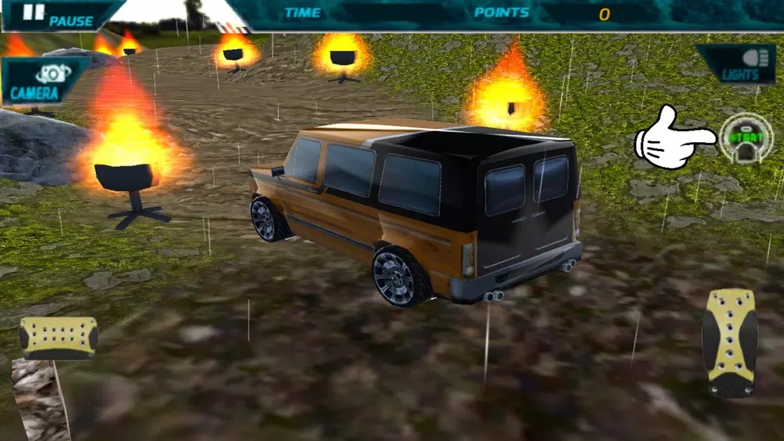 Captures d'écran de 4X4 Offroad Mountain Driving
