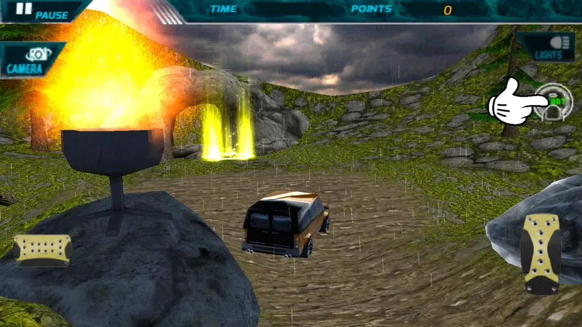 Captures d'écran de 4X4 Offroad Mountain Driving