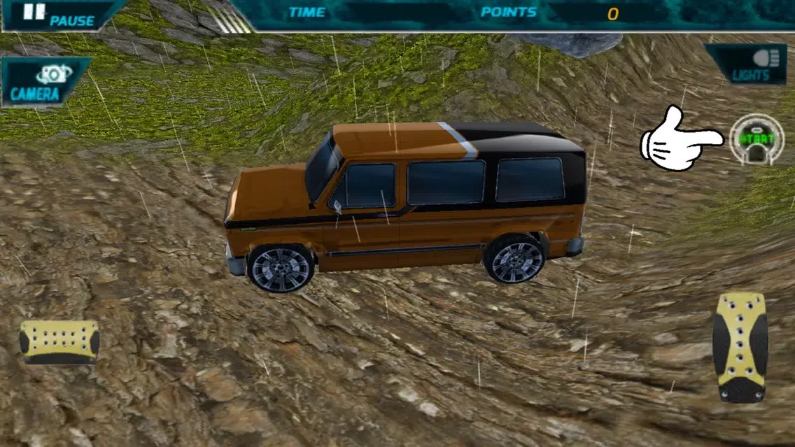 Captures d'écran de 4X4 Offroad Mountain Driving