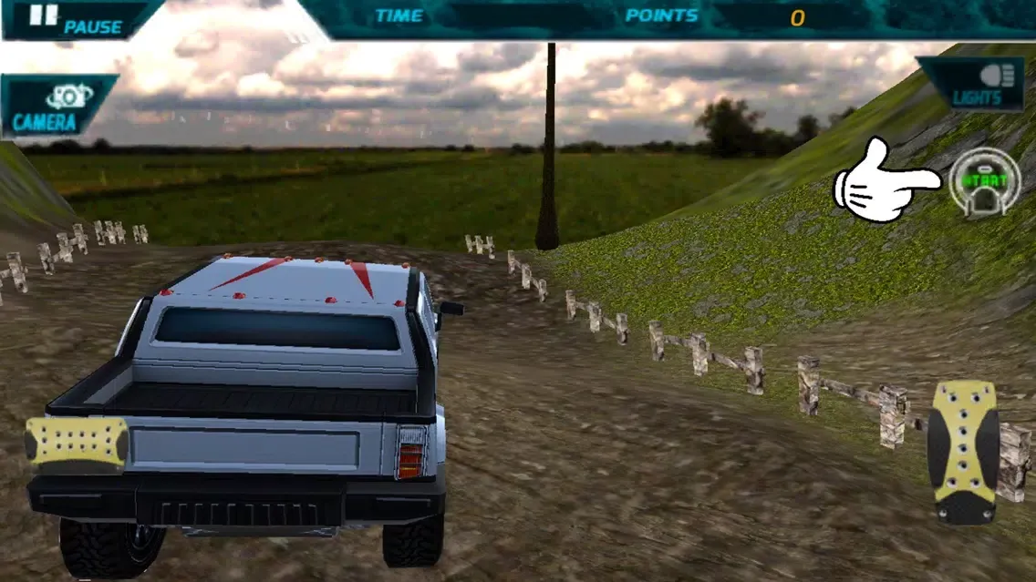 Captures d'écran de 4X4 Offroad Mountain Driving