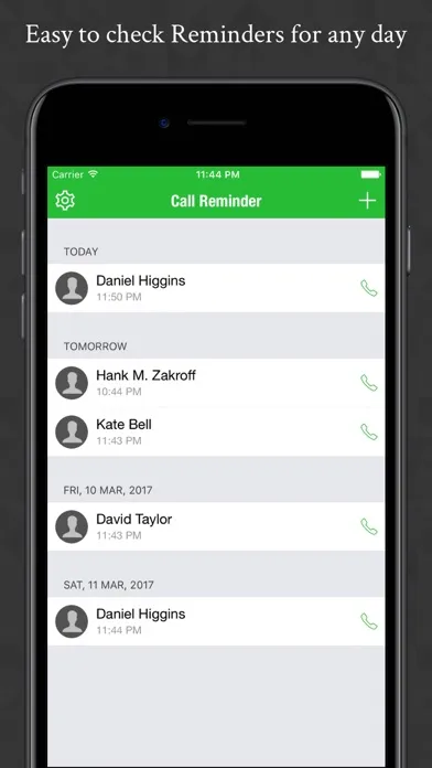 Call Reminder - For Call & SMS Ekran Görüntüleri