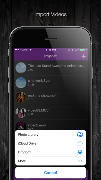 ภาพหน้าจอของ Add My Music
