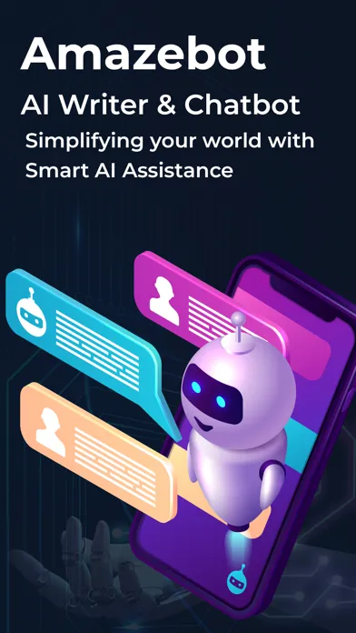 Tangkapan layar Amazebot: AI Writer & Chatbot