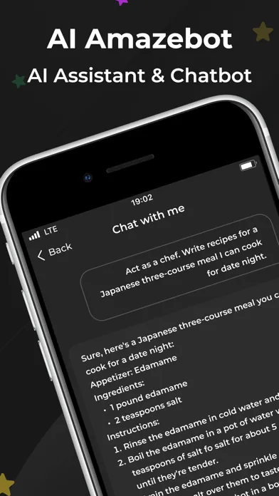 Tangkapan layar Amazebot: AI Writer & Chatbot