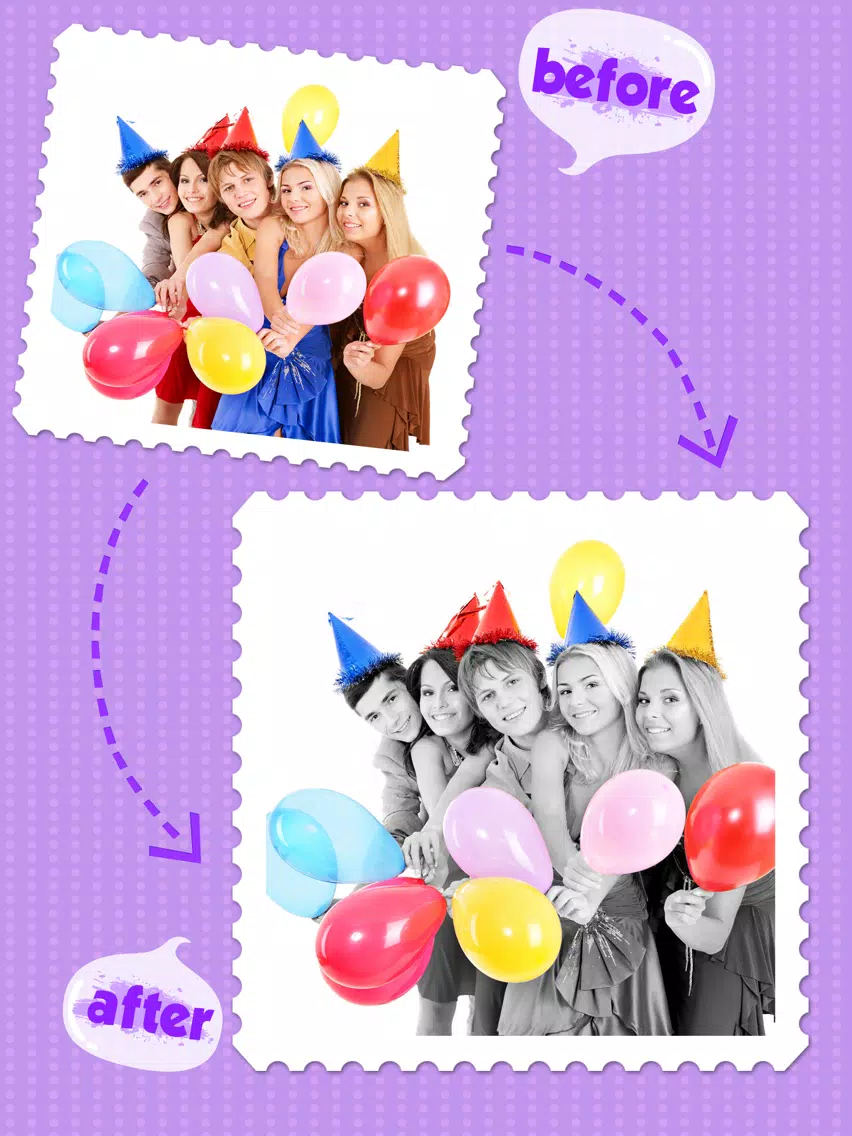 Color Editor FX HD - Recolor Photo & Splash Picture Effects iPad 应用截图