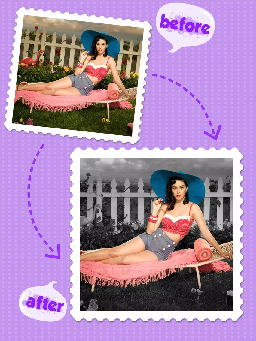 Color Editor FX HD - Recolor Photo & Splash Picture Effects iPad 应用截图