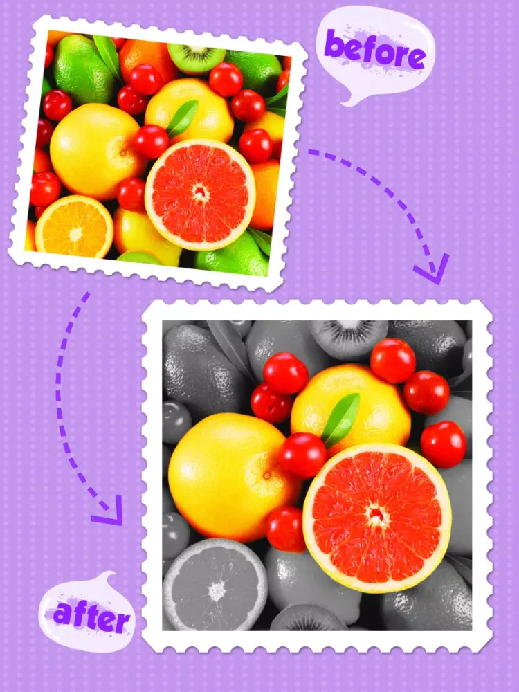 Color Editor FX HD - Recolor Photo & Splash Picture Effects iPad  スクリーンショット