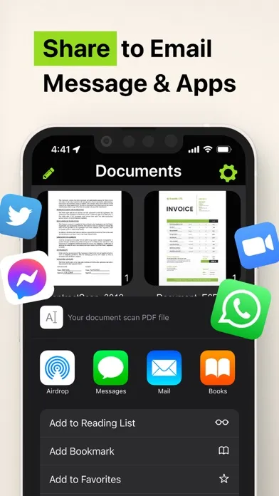 Camera Scanner - PDF Ekran Görüntüleri