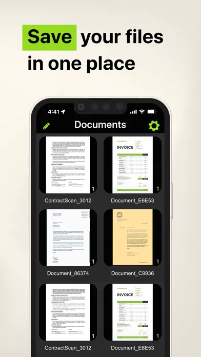 Camera Scanner - PDF Ekran Görüntüleri