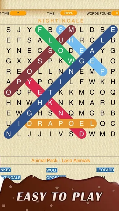 Tangkapan layar Crossword Puzzle - Word Finder