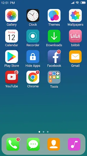 X Launcher: With OS13 Theme Screenshots