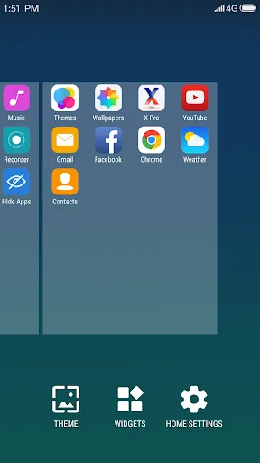 X Launcher: With OS13 Theme Screenshots