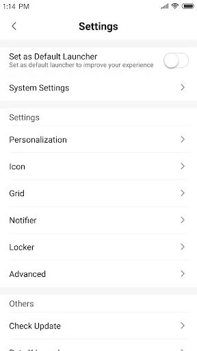 X Launcher: With OS13 Theme Screenshots
