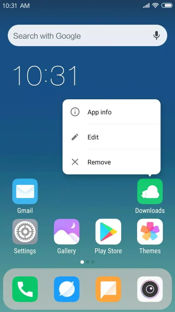 Captures d'écran de X Launcher New