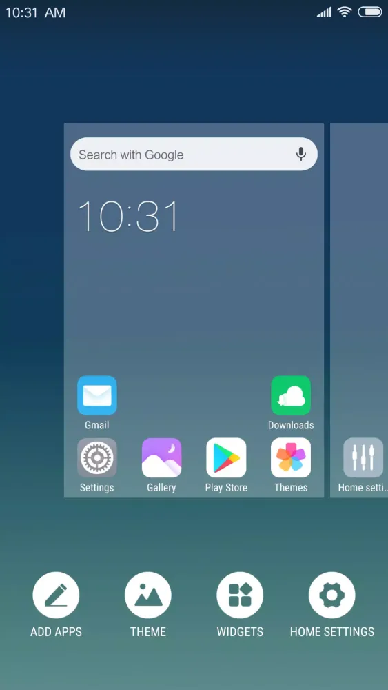 Captures d'écran de X Launcher New