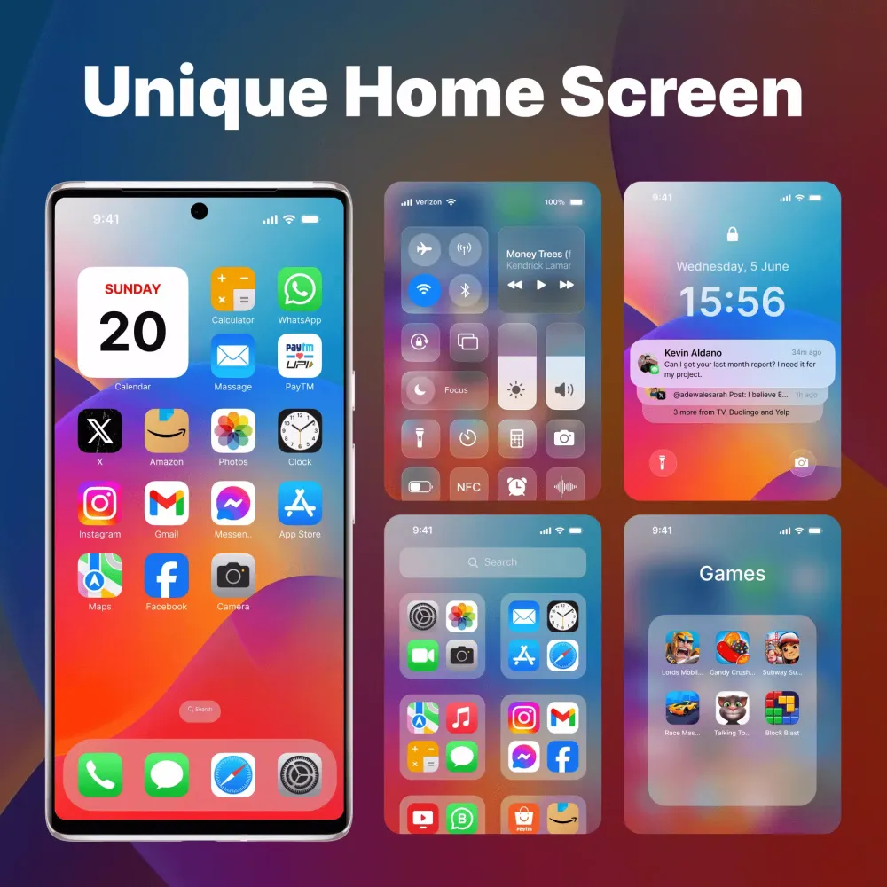 Smart Launcher -Elegant Themes Ekran Görüntüleri