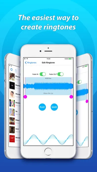 Captures d'écran de Easy Ringtone!