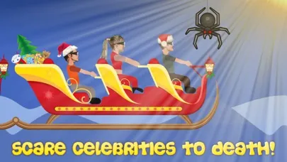 Celeb Rush 2 - Bloody Descent with a Celebrity and the Santa Claus Sleigh应用截图