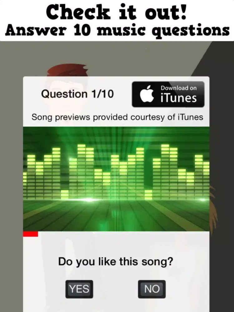 Music Match for friends iPad  Screenshots