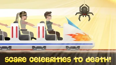 Celeb Rush - Crazy Ride with a Celebrity and the Roller Coaster Screenshots
