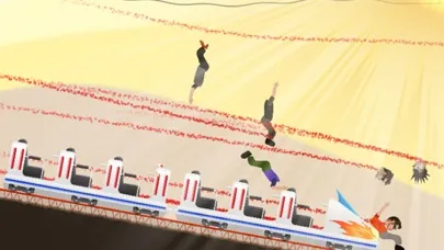 Celeb Rush - Crazy Ride with a Celebrity and the Roller Coaster Screenshots