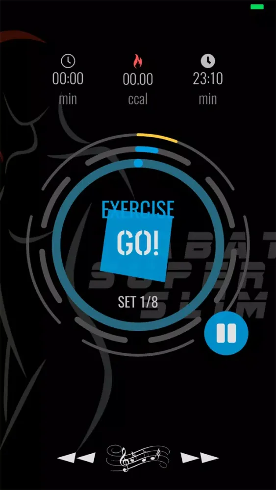 Tabata workout interval timer Screenshots