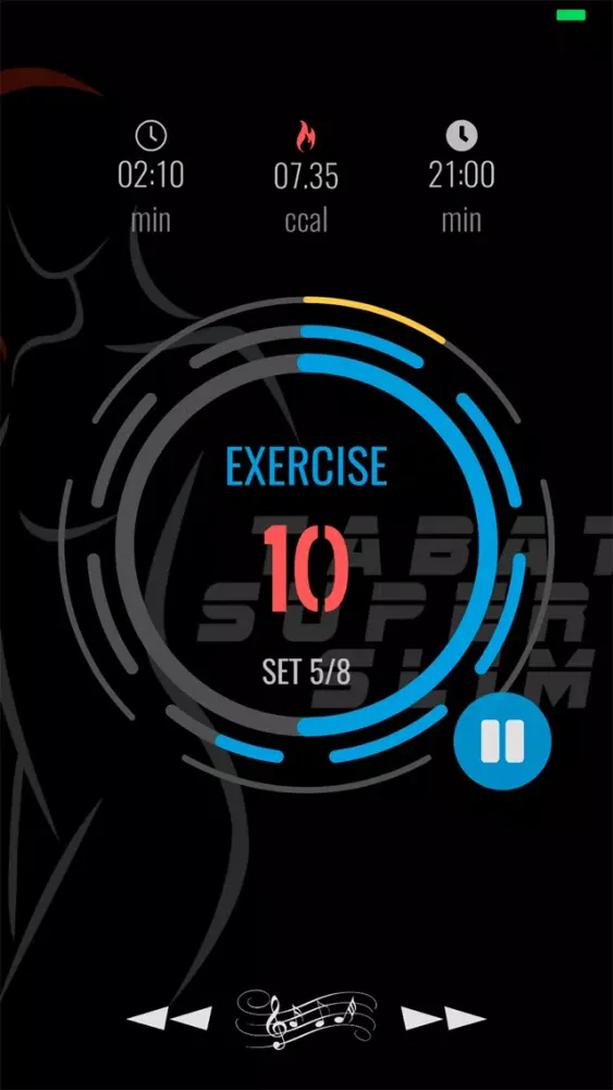 Tabata workout interval timer Screenshots