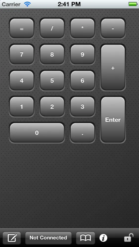 Custom Keypad Screenshots