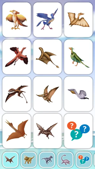 Cards of Dinosaurs for Toddler スクリーンショット