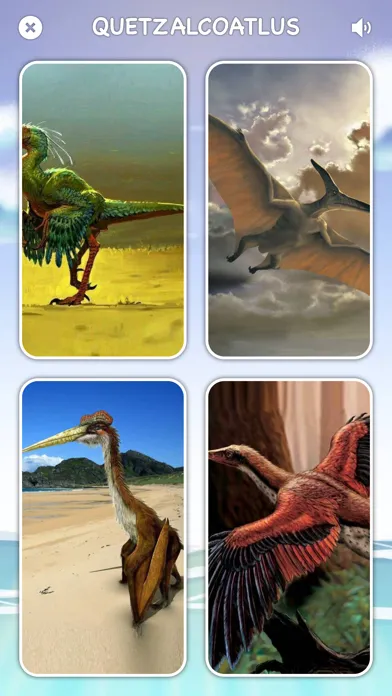 Cards of Dinosaurs for Toddler スクリーンショット
