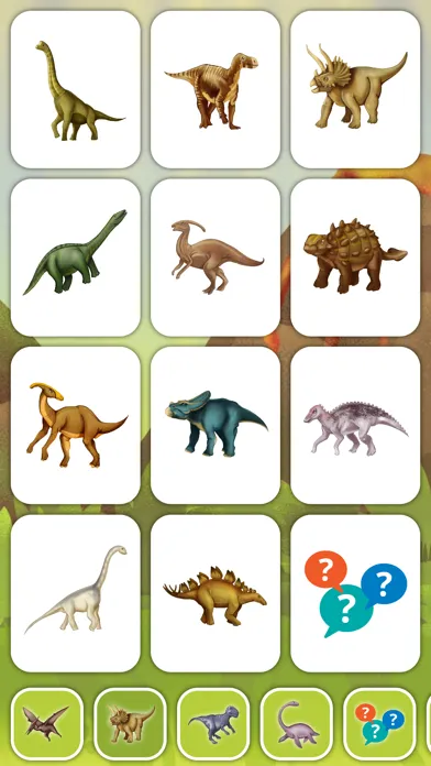 Cards of Dinosaurs for Toddler スクリーンショット