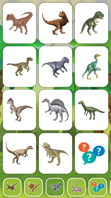 Cards of Dinosaurs for Toddler スクリーンショット