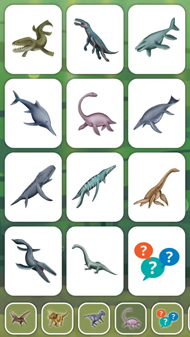 Cards of Dinosaurs for Toddler スクリーンショット