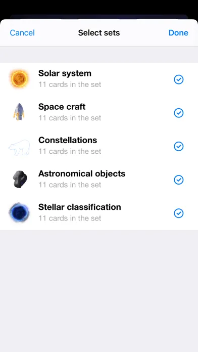 صور Space. Cards for children.