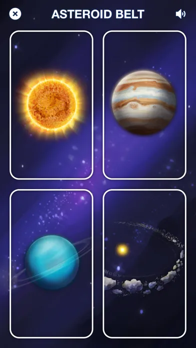صور Space. Cards for children.