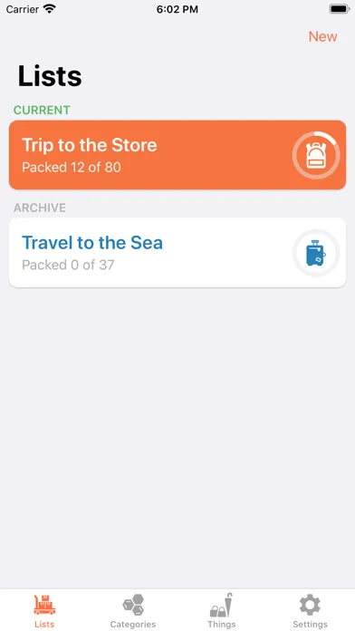 صور ToPack: Trip Packing Checklist