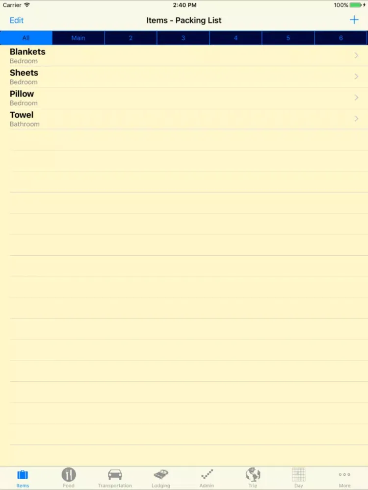 RecordTrip iPad 应用截图