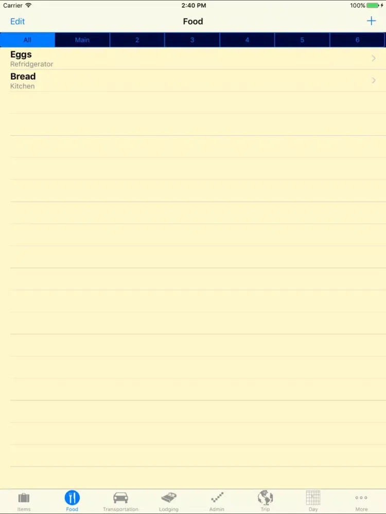 RecordTrip iPad 应用截图