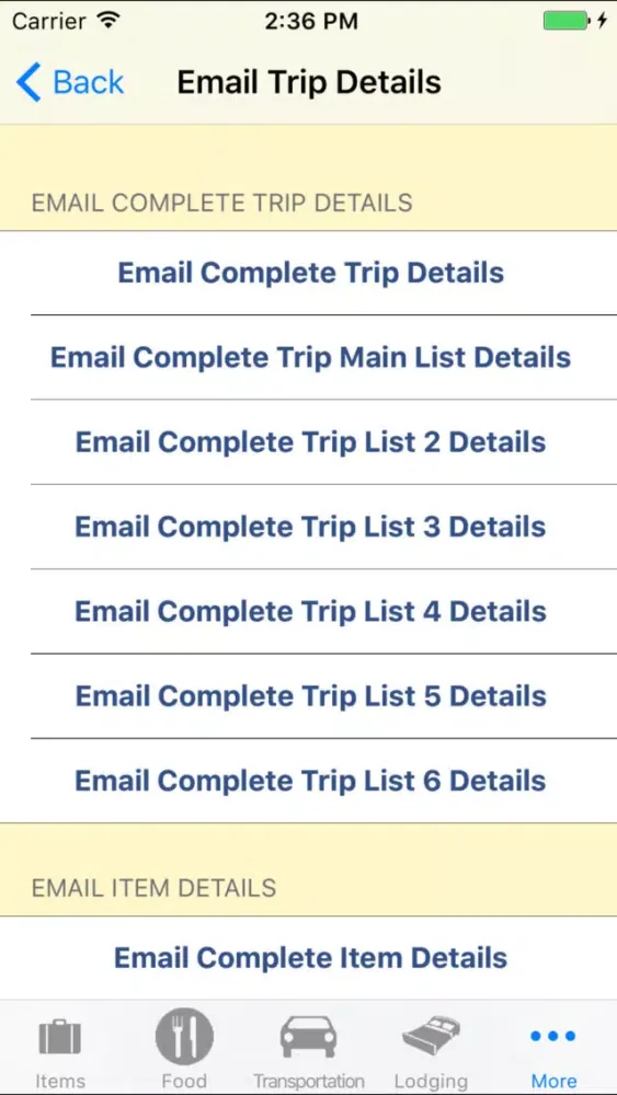 RecordTrip应用截图