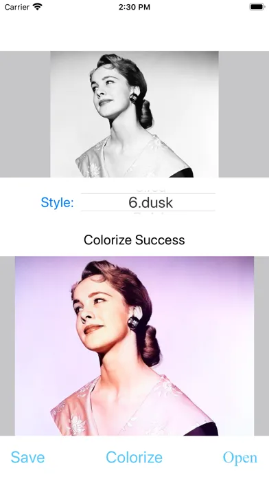 Colorize old photo スクリーンショット